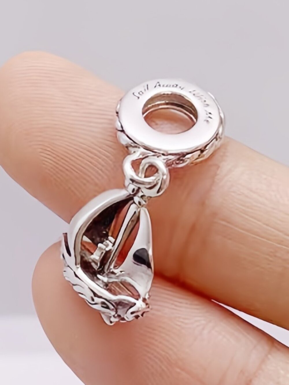 Pandora Sail Boat Dangle Charm